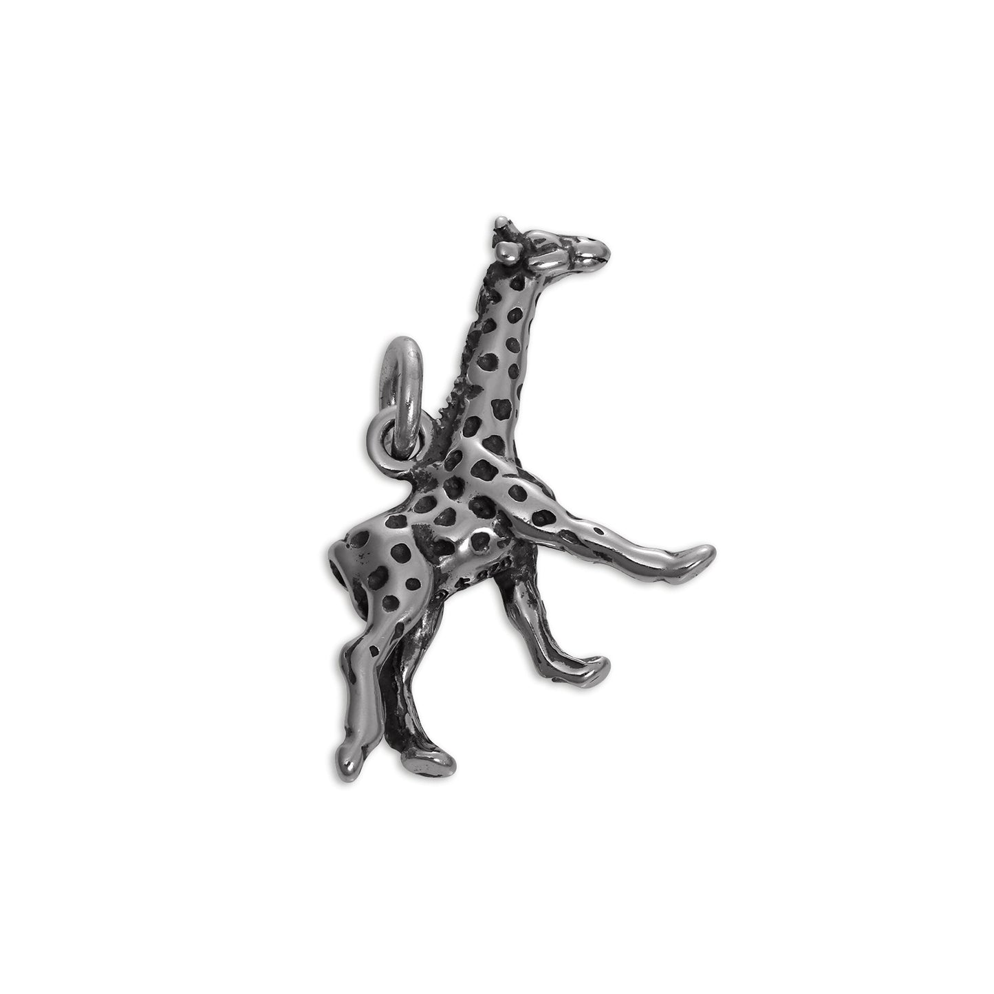 Sterling Silver Giraffe Charm
