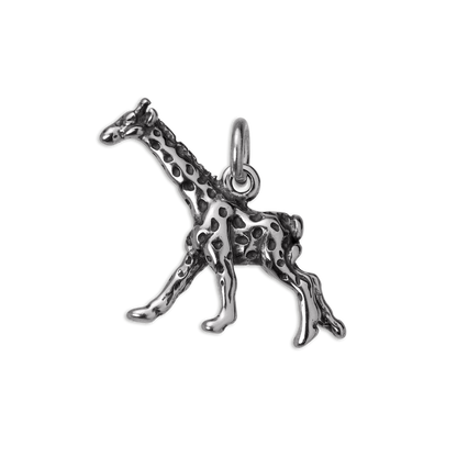 Sterling Silver Giraffe Charm