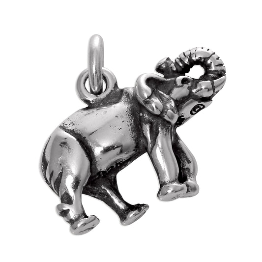 Sterling Silver Elephant Charm