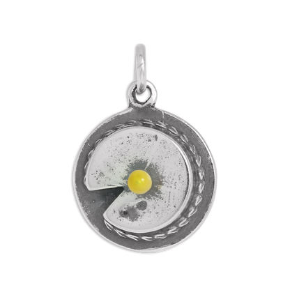 Sterling Silver & Enamel Birthday Cake Charm