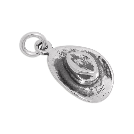 Sterling Silver Cowboy Hat Charm