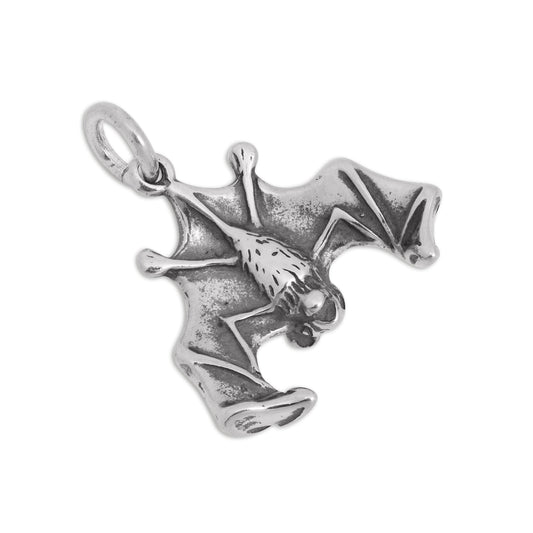 Sterling Silver Bat Charm