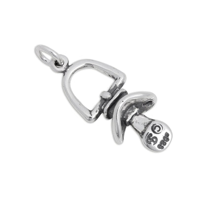 Sterling Silver Baby's Dummy Pacifier Charm