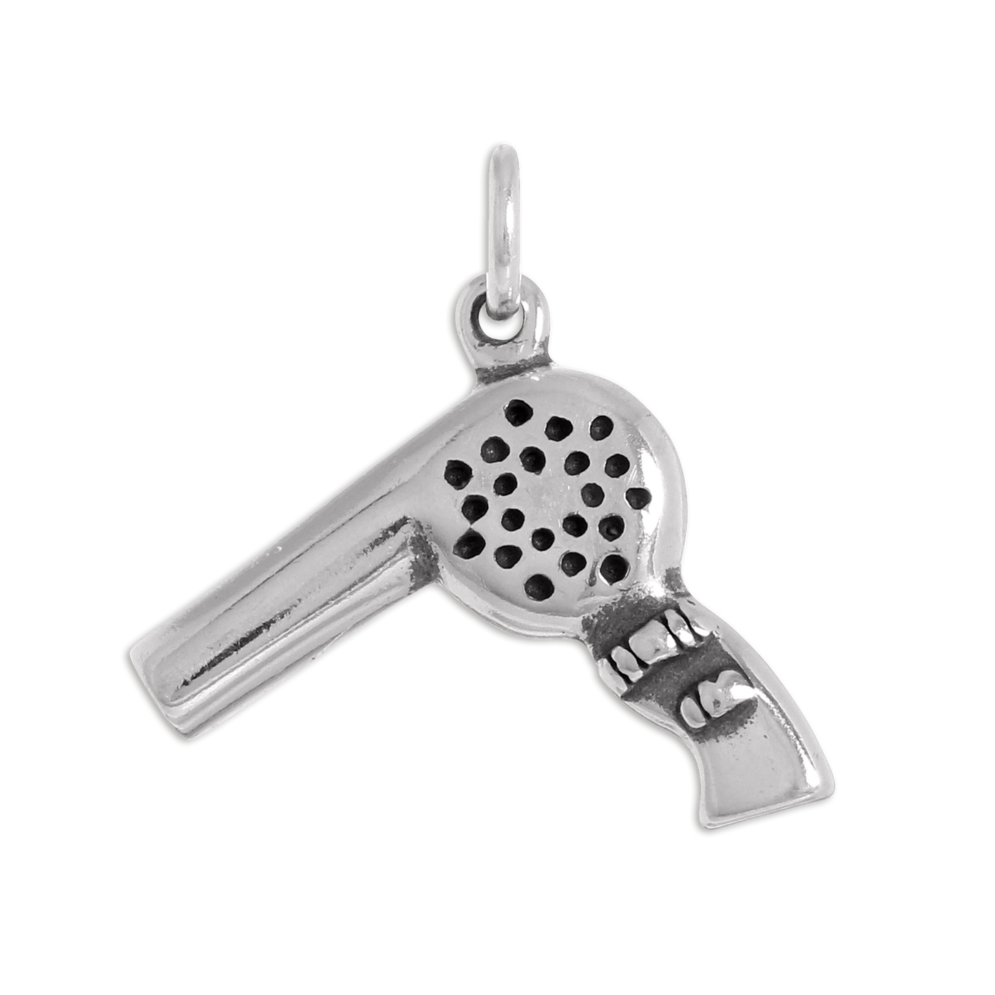 Sterling Silver Hair Dryer Charm