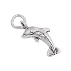 Sterling Silver Jumping Dolphin Charm