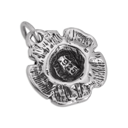 Sterling Silver Rose Bud Charm