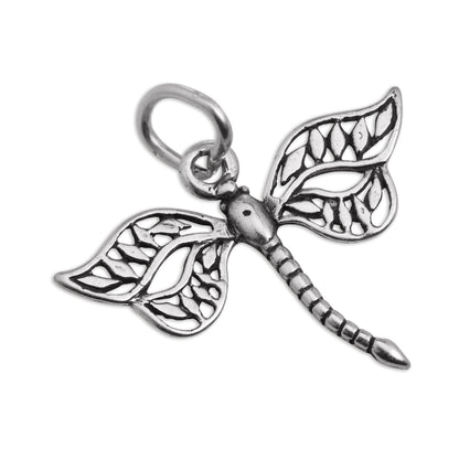 Sterling Silver Dragonfly Charm