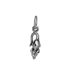 Tiny Sterling Silver Mouse Charm