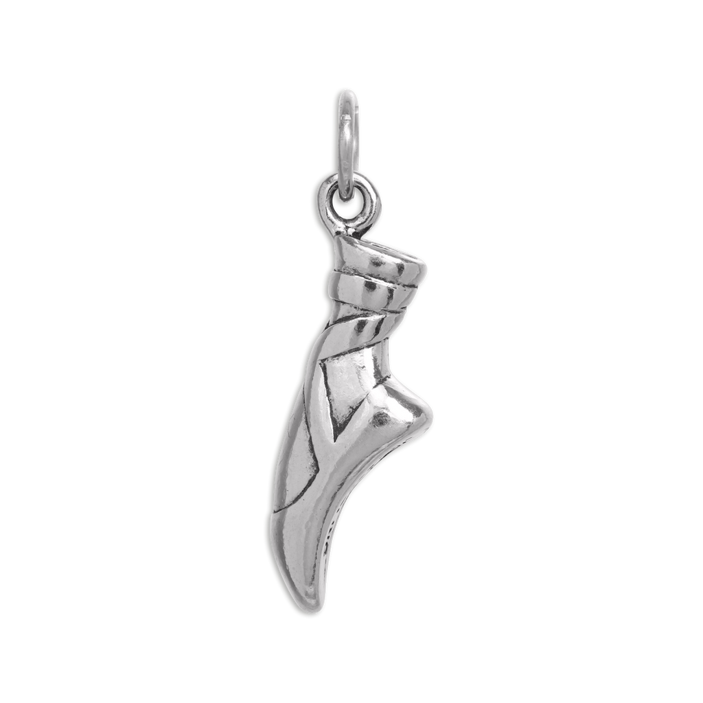 Sterling Silver Ballet Shoe Charm