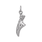 Sterling Silver Ballet Shoe Charm