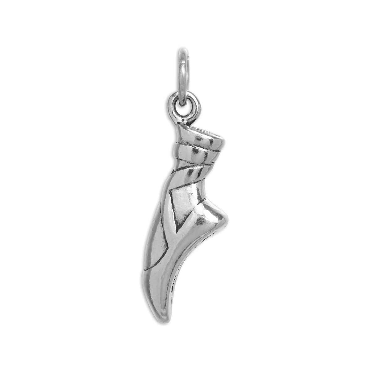 Sterling Silver Ballet Shoe Charm