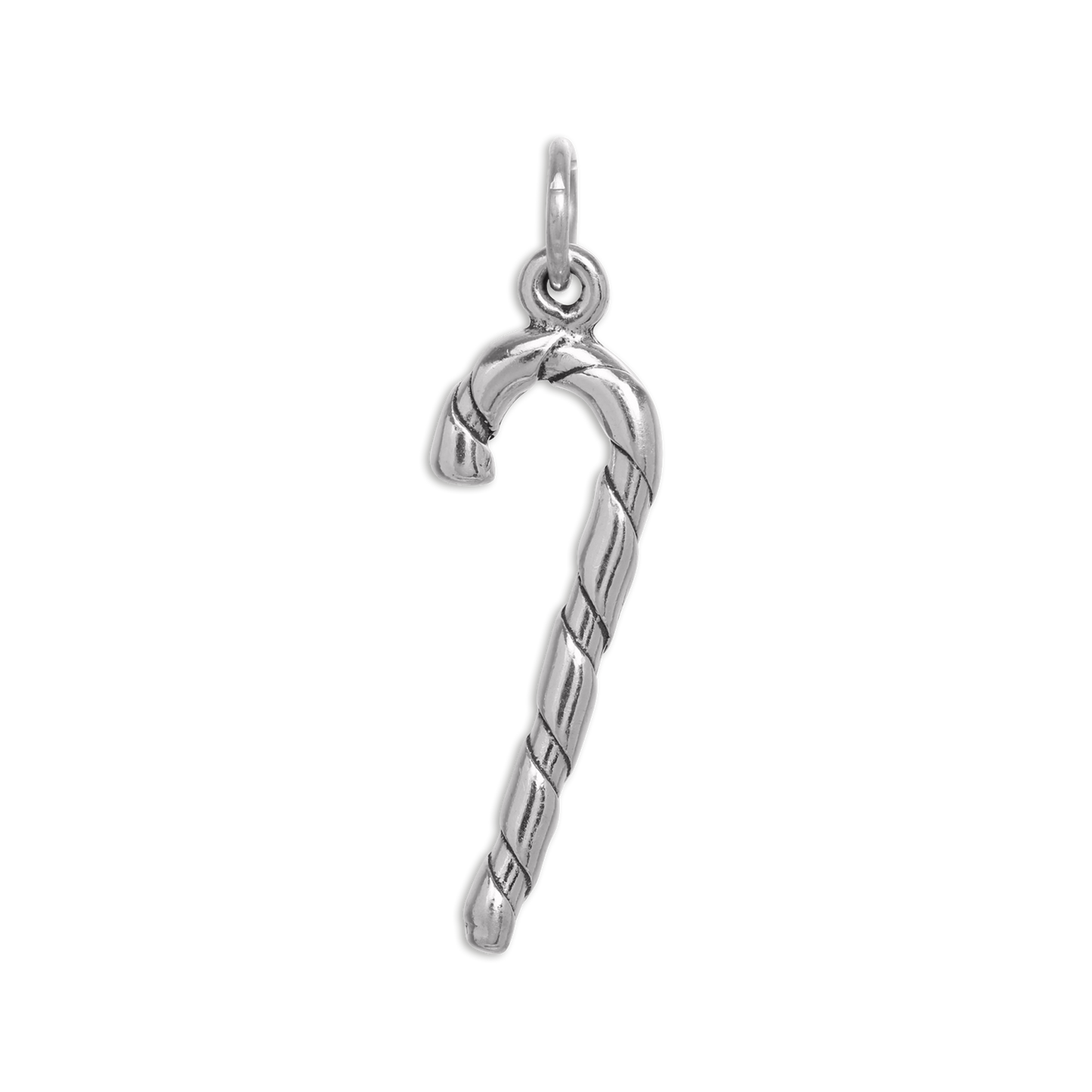 Sterling Silver Candy Cane Charm