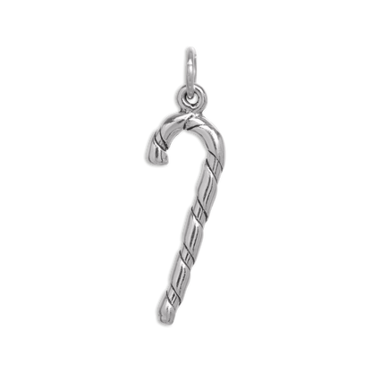 Sterling Silver Candy Cane Charm