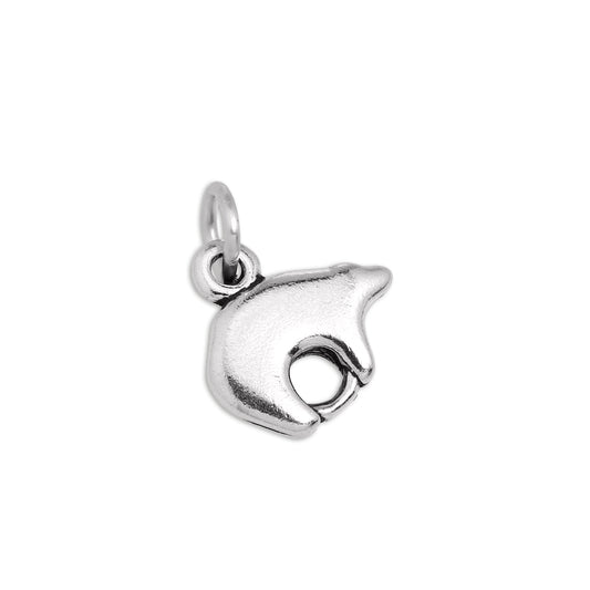 Sterling Silver Polar Bear Charm