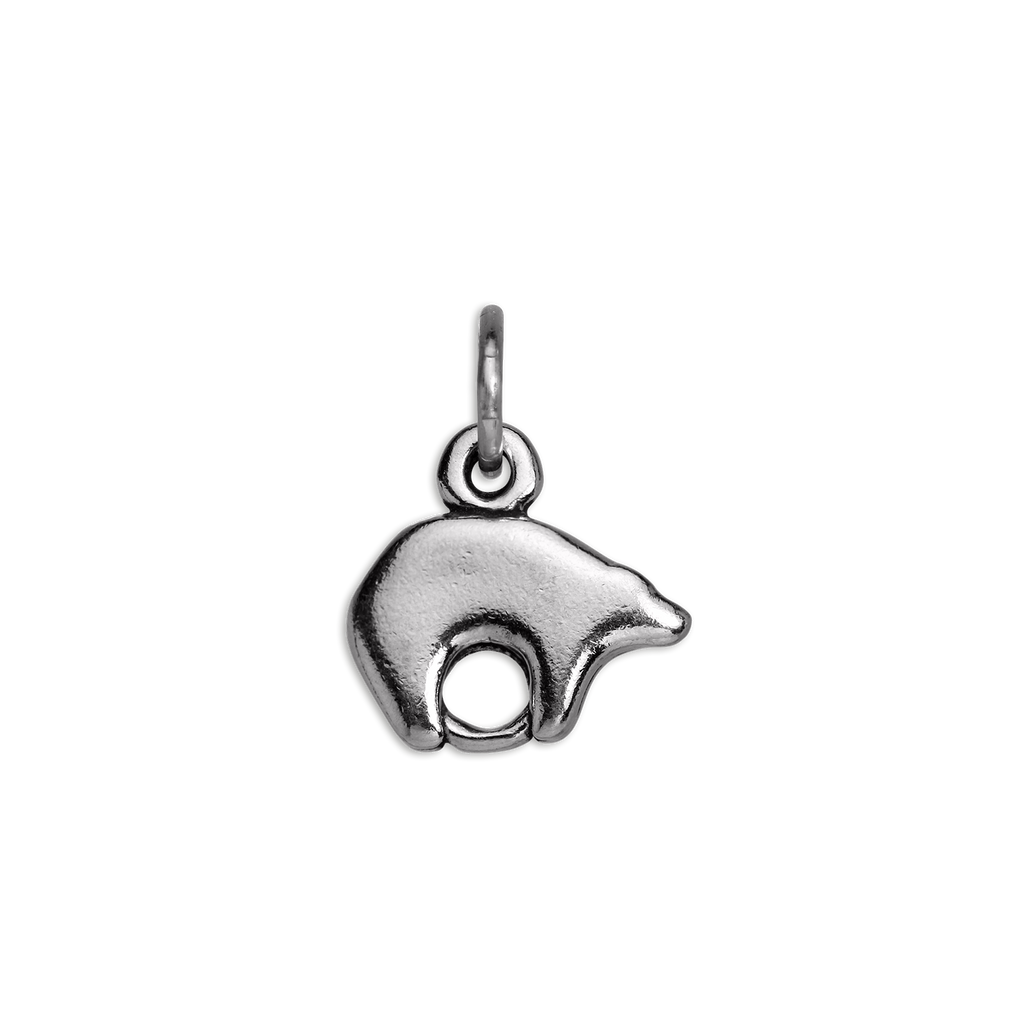 Sterling Silver Polar Bear Charm