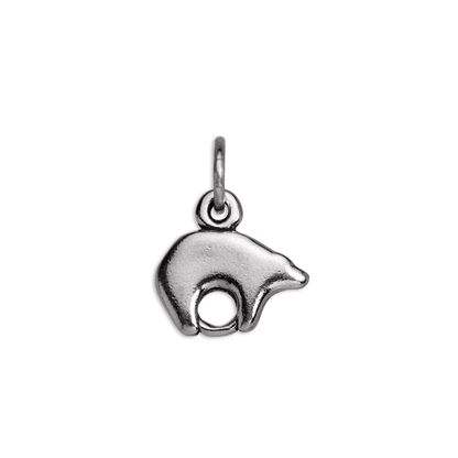 Sterling Silver Polar Bear Charm