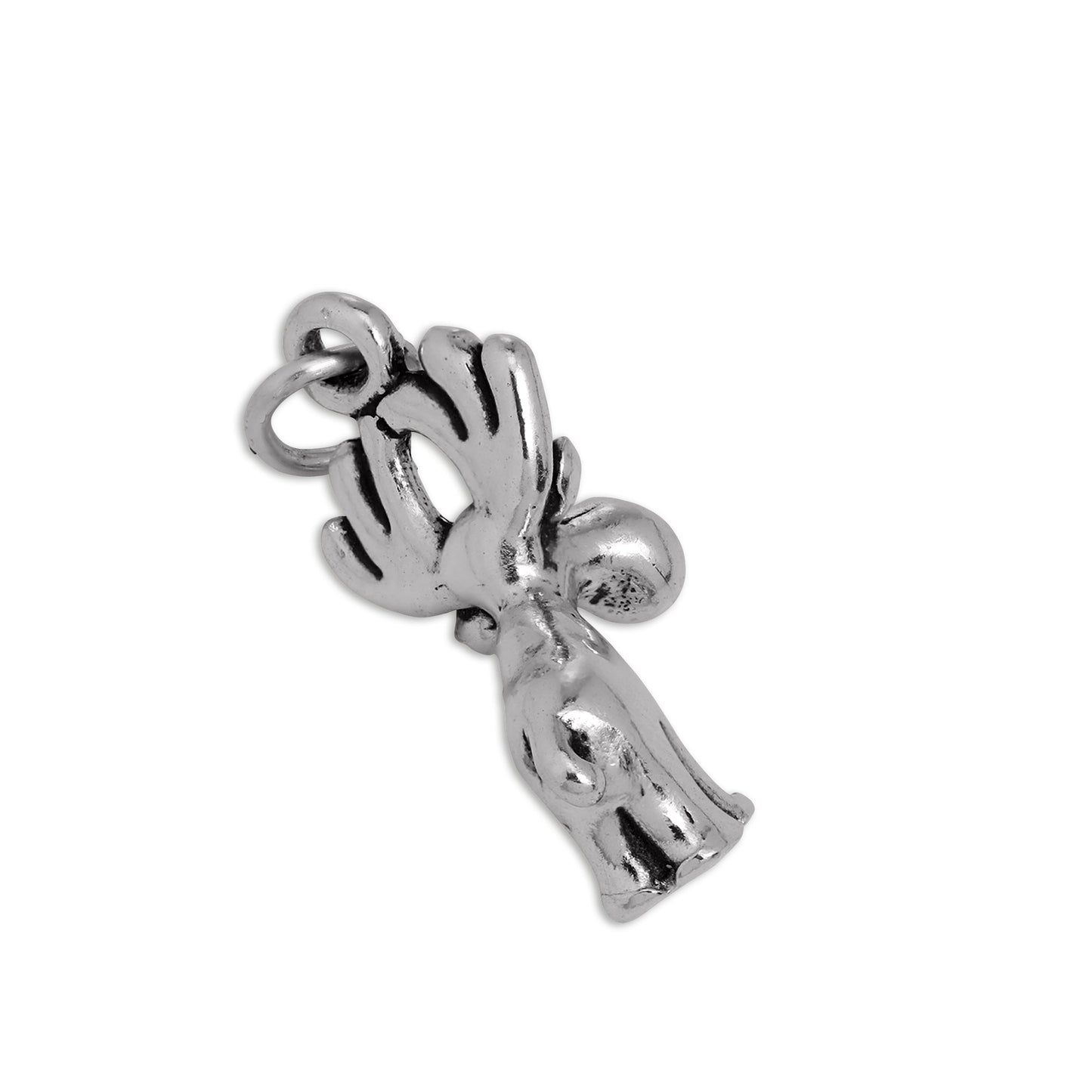 Sterling Silver 3D Moose Charm