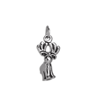 Sterling Silver 3D Moose Charm