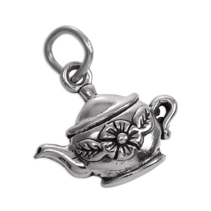 Sterling Silver Teapot Charm