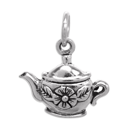 Sterling Silver Teapot Charm
