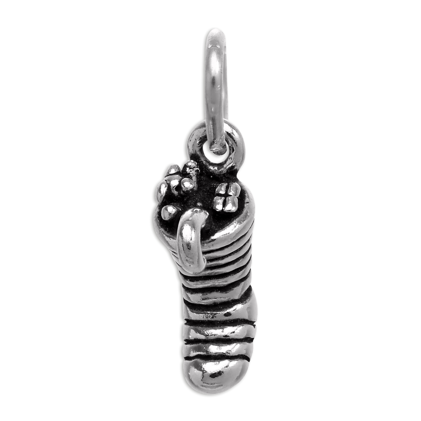 Sterling Silver Christmas Stocking Charm