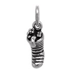 Sterling Silver Christmas Stocking Charm