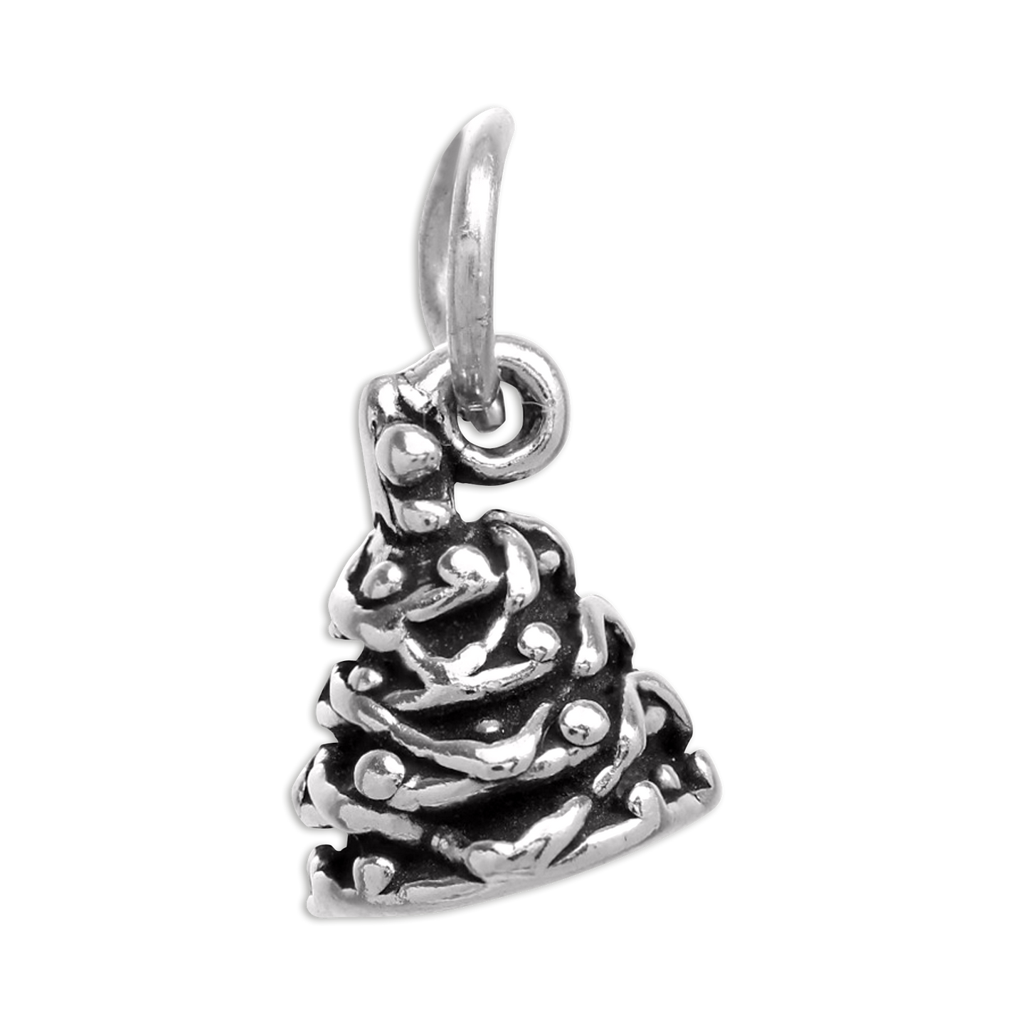 Sterling Silver Christmas Tree Charm