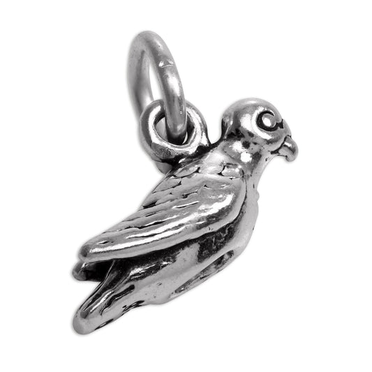 Sterling Silver Turtle Dove Charm