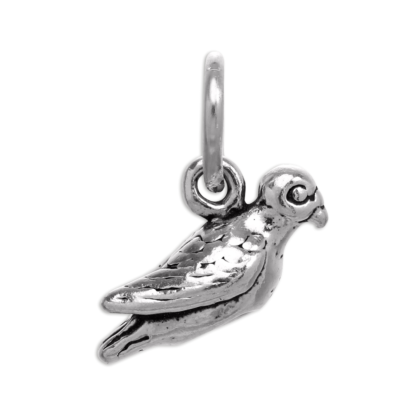 Sterling Silver Turtle Dove Charm