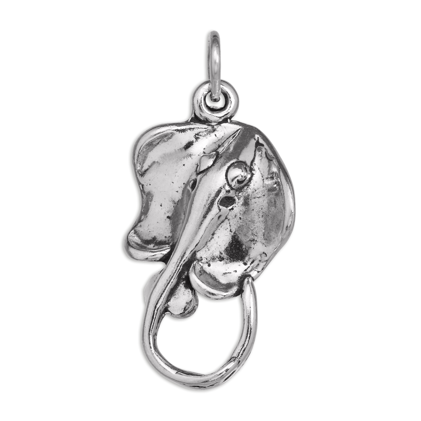 Sterling Silver Manta Ray Charm