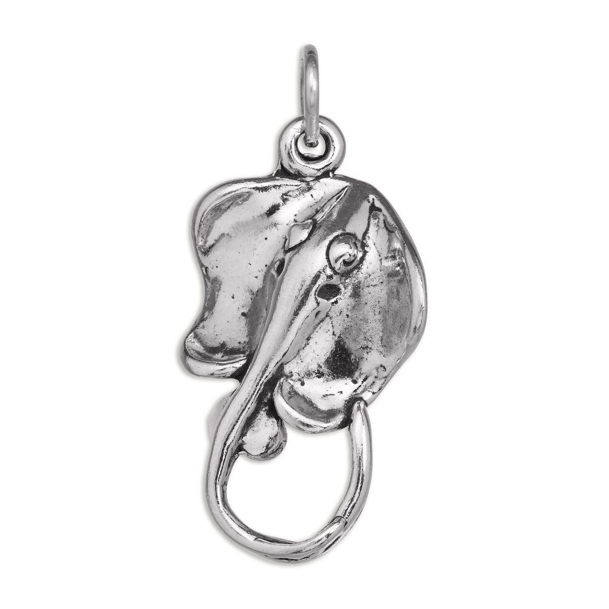 Sterling Silver Manta Ray Charm