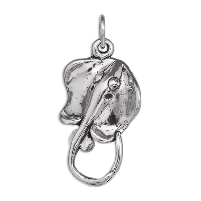 Sterling Silver Manta Ray Charm