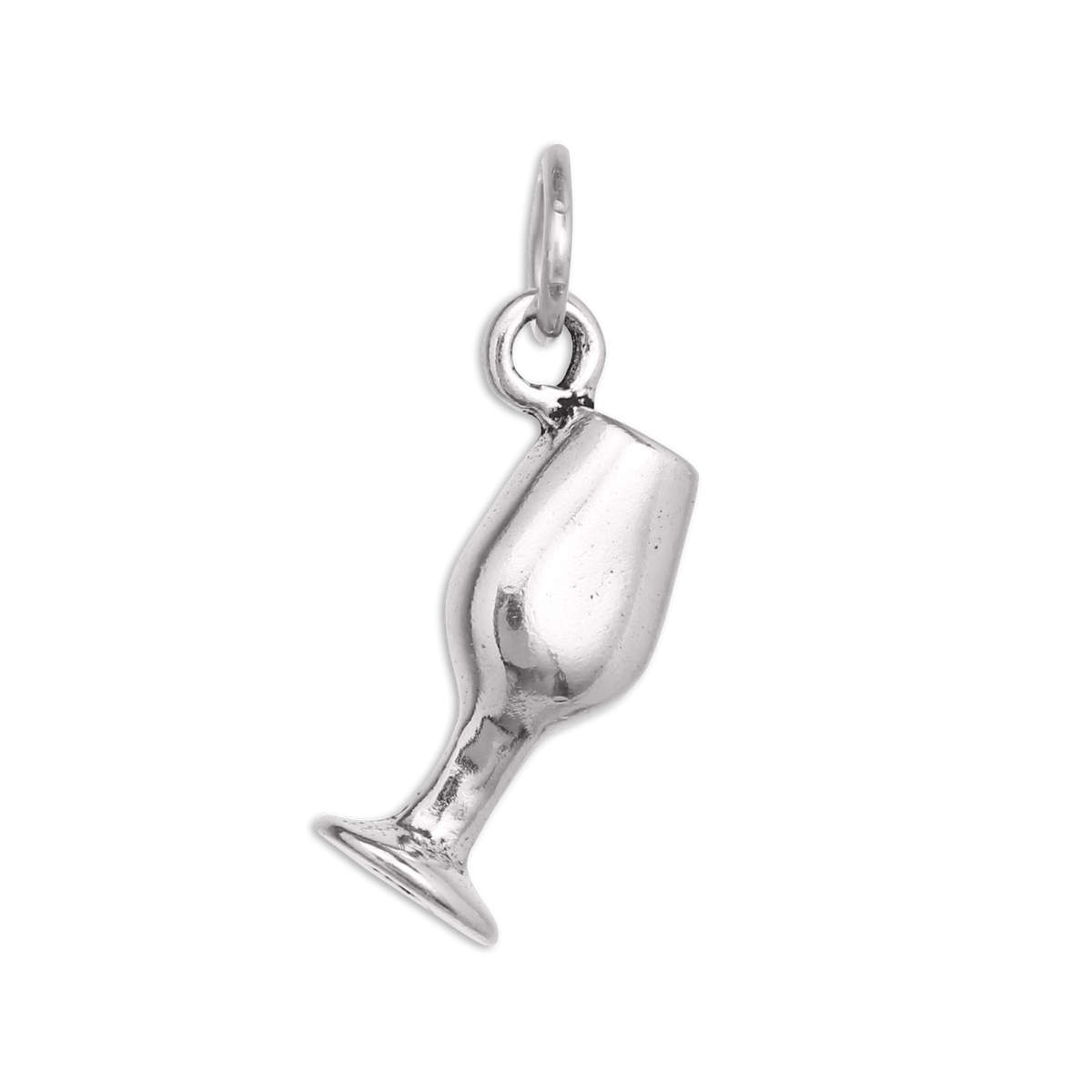 Sterling Silver Wine Glass Charm
