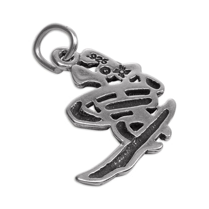 Sterling Silver Chinese Love Symbol