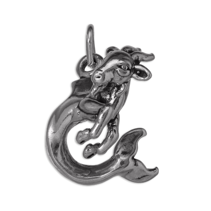 Sterling Silver Capricorn Charm