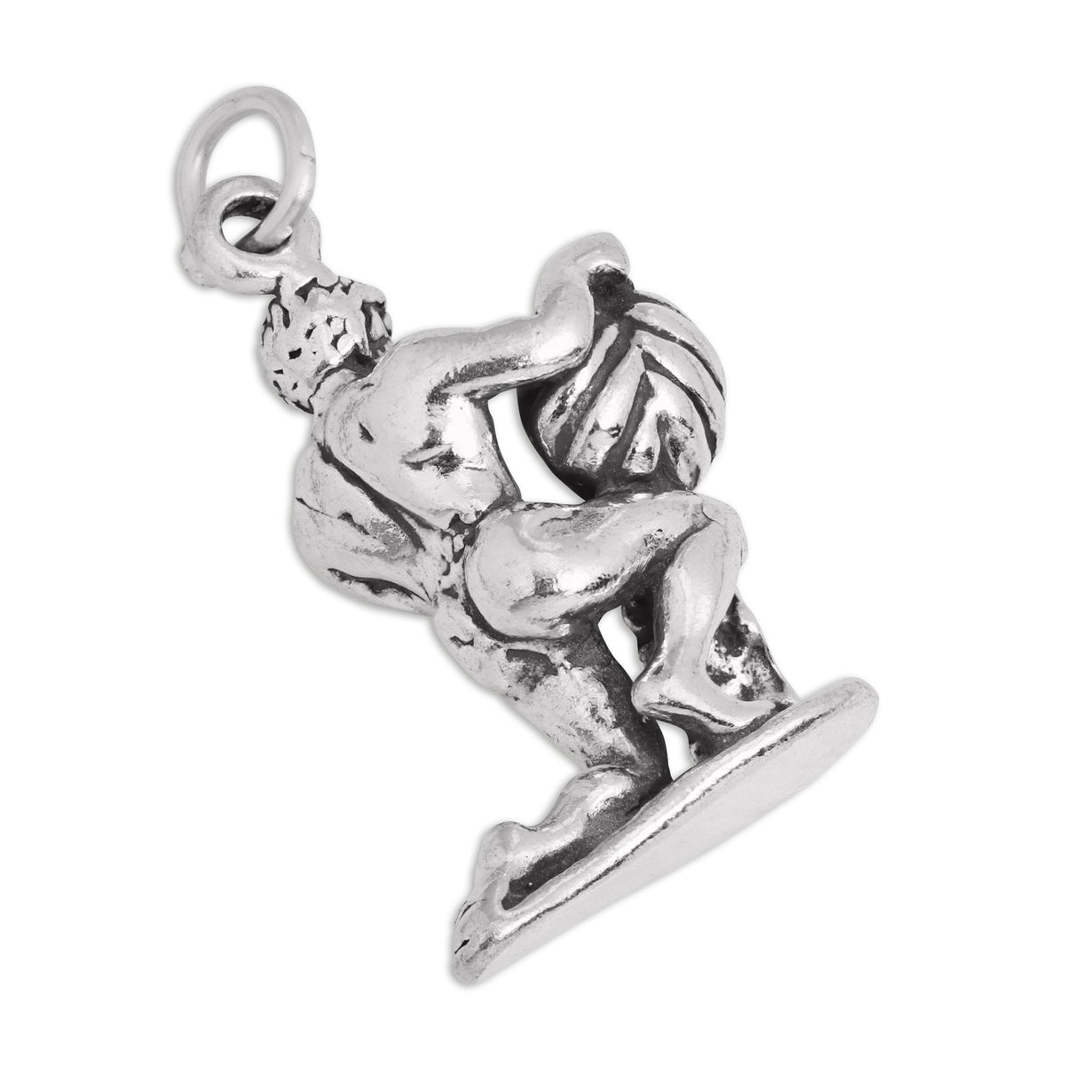Sterling Silver Aquarius Charm