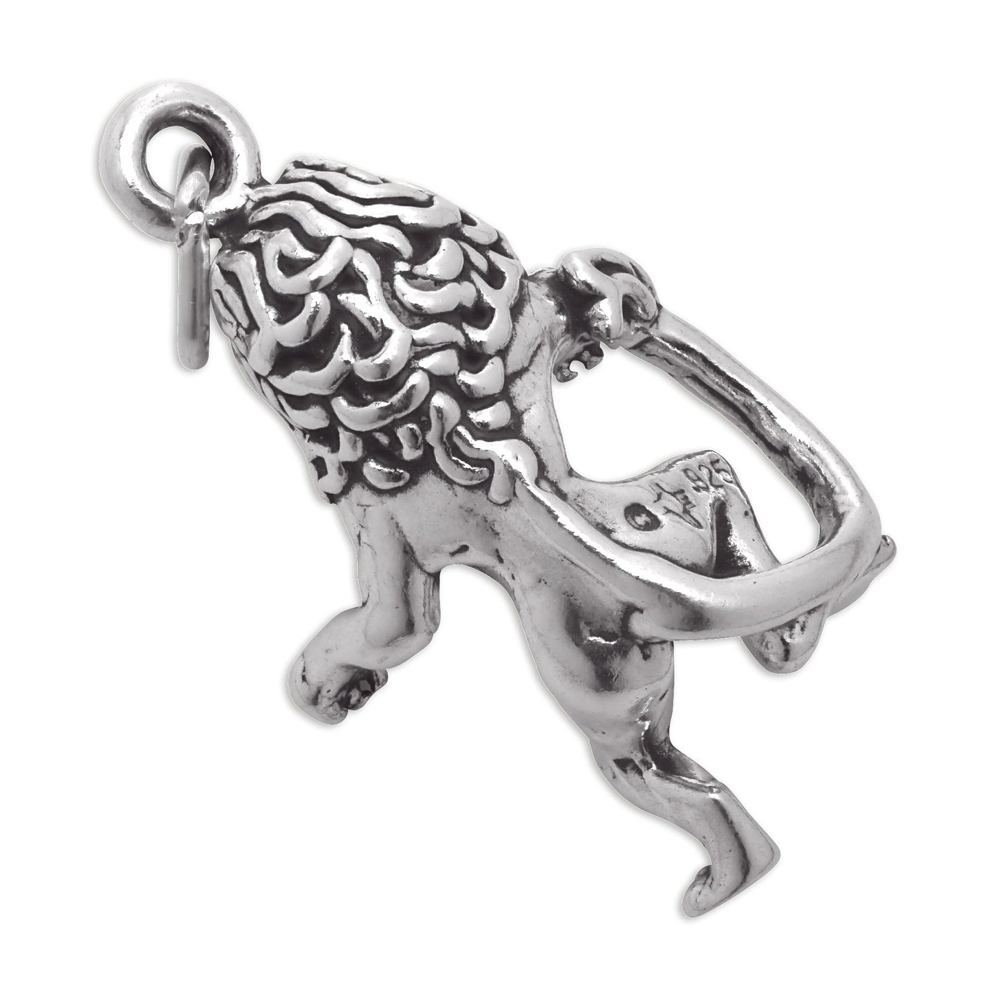 Sterling Silver Leo Lion Charm