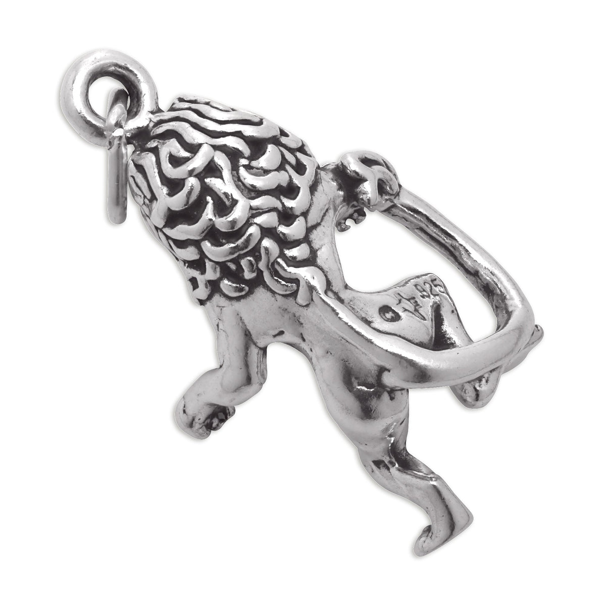 Sterling Silver Leo Lion Charm
