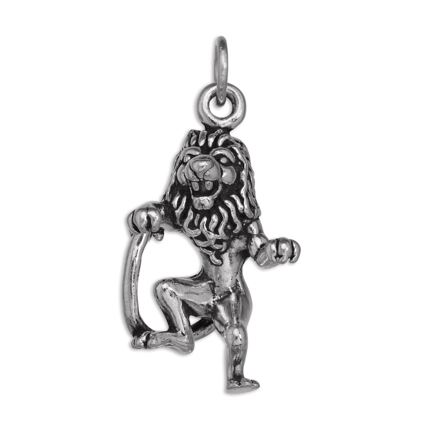Sterling Silver Leo Lion Charm