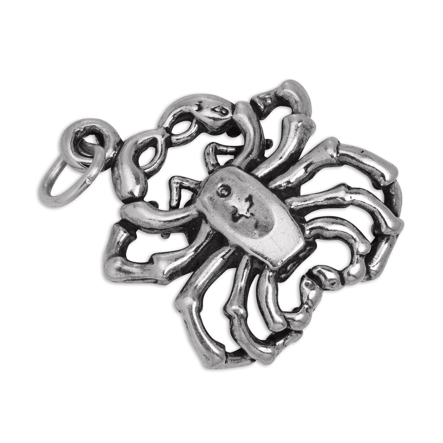 Sterling Silver Cancer Crab Charm
