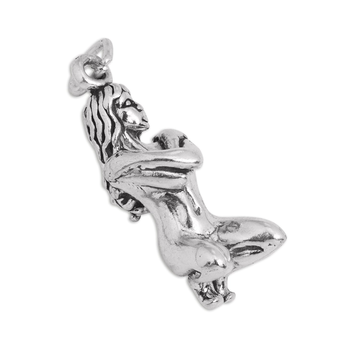 Sterling Silver Virgo Maiden Charm