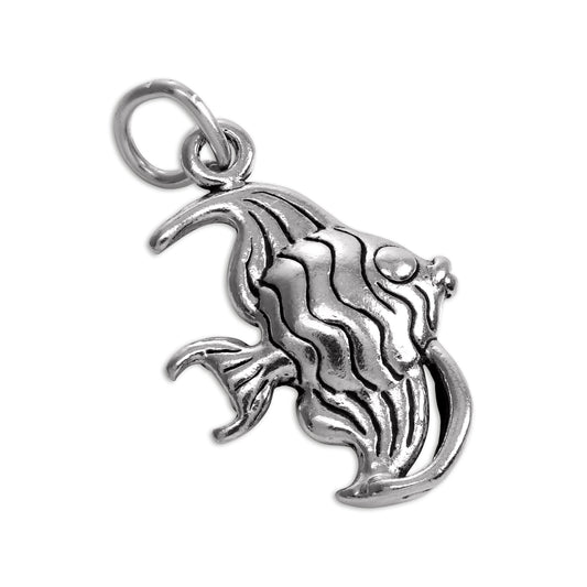 Sterling Silver Angelfish Charm