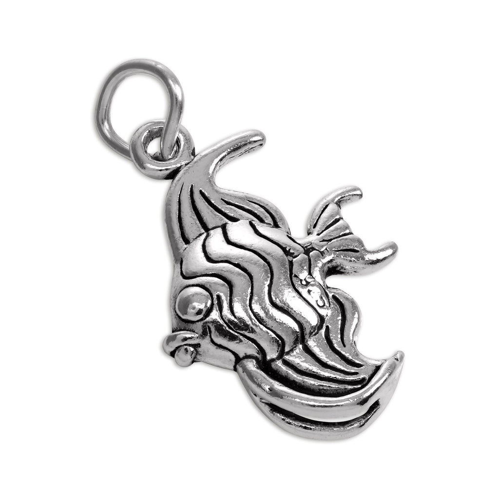Sterling Silver Angelfish Charm