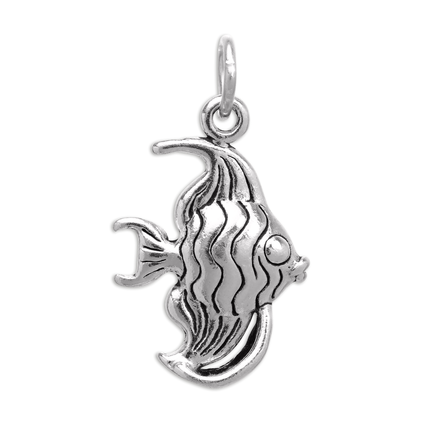 Sterling Silver Angelfish Charm