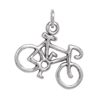 Sterling Silver Bicycle Charm