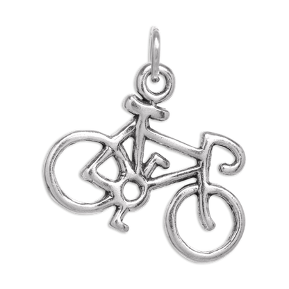 Sterling Silver Bicycle Charm