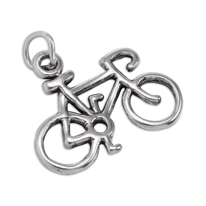 Sterling Silver Bicycle Charm