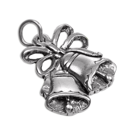 Sterling Silver Bells Charm