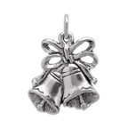 Sterling Silver Bells Charm
