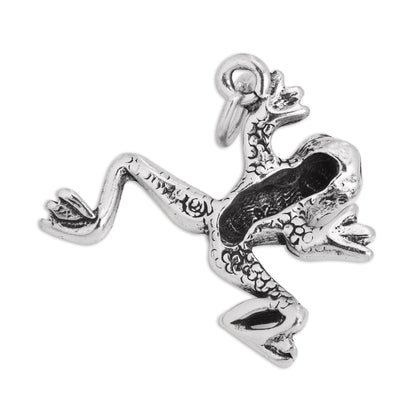 Sterling Silver Frog Charm